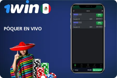 1Win Poquer en vivo