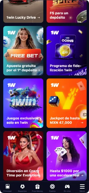 1Win promociones temporales