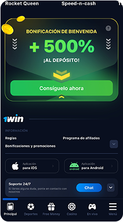 Balloon app 1Win Android e IOS