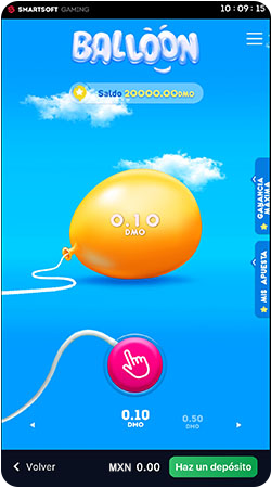 Balloon 1Win multiplicador