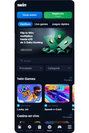Catálogo juegos casino slots