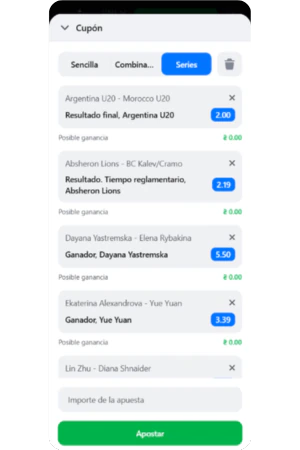 Betting Option Series MX